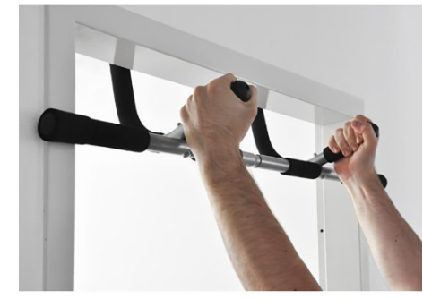 Elevate Your Fitness Routine with the Doorway Pull-Up Trainer - Perfect for Strength and Height Enhancement
