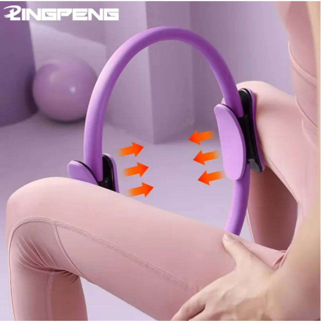 Enhance Your Yoga Practice with the Multifunctional Pilates Ring for Strengthening Pelvic Floor Muscles and Improving Flexibility