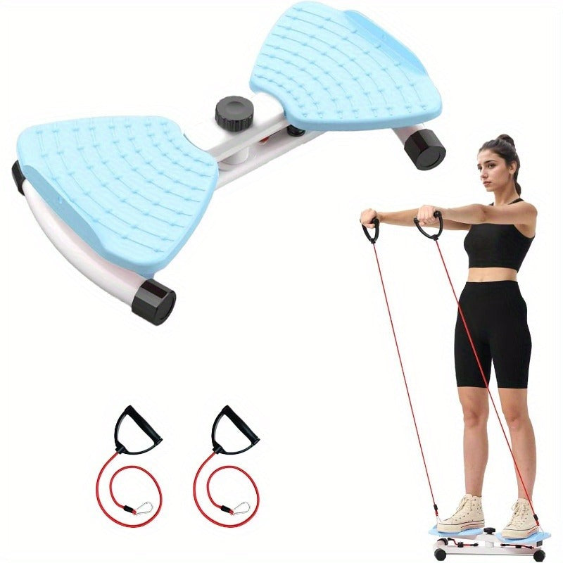 Transform Your Fitness Routine with the Waist Twist Exercise Machine - The Ultimate Noise-Free Home Gym Equipment for Weight Loss and Core Strength!