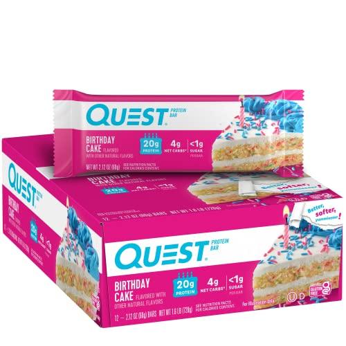 Quest Nutrition Birthday Cake Protein Bars