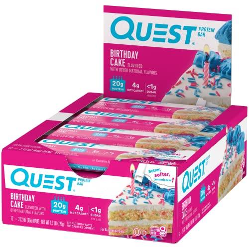 Quest Nutrition Birthday Cake Protein Bars