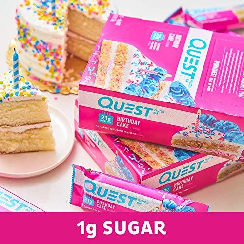 Quest Nutrition Birthday Cake Protein Bars