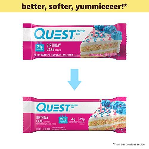 Quest Nutrition Birthday Cake Protein Bars