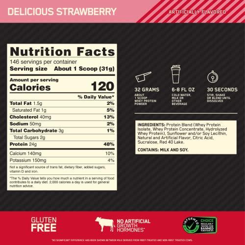 Optimum Nutrition Gold Standard 100% Protein Powder