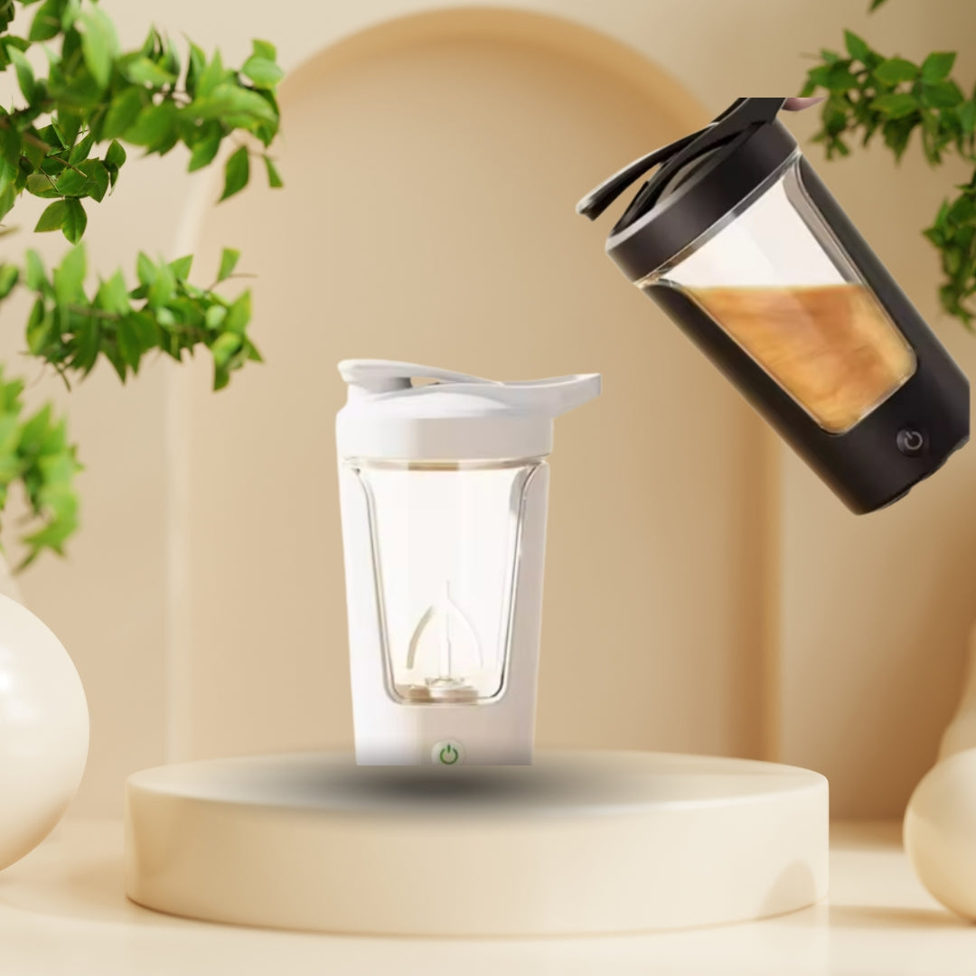Electric Automatic Mixing Cup Portable Whey Protein Shaker Bottle Battery Powered Fully Automatic Stirring Cup for Home
