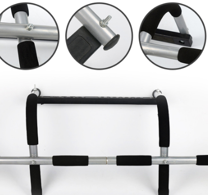 Elevate Your Fitness Routine with the Doorway Pull-Up Trainer - Perfect for Strength and Height Enhancement