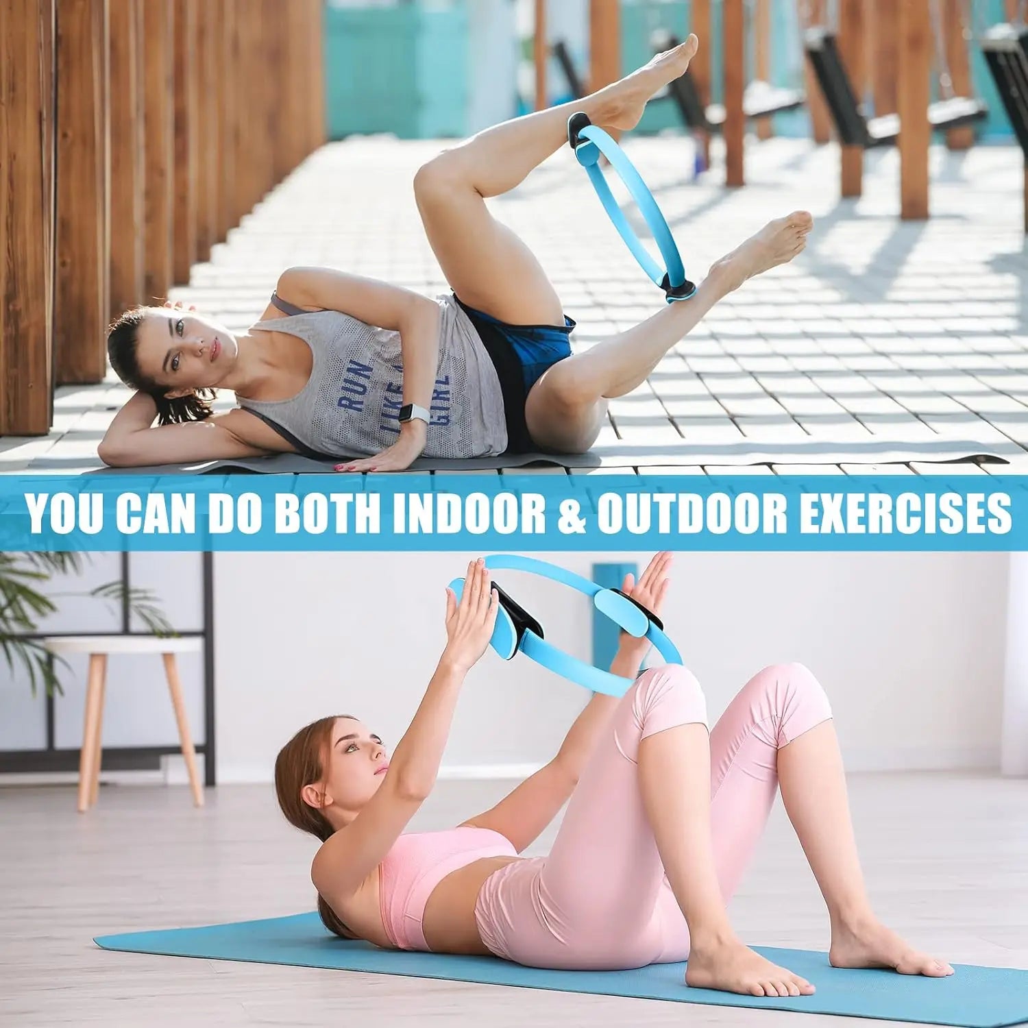 Enhance Your Yoga Practice with the Multifunctional Pilates Ring for Strengthening Pelvic Floor Muscles and Improving Flexibility