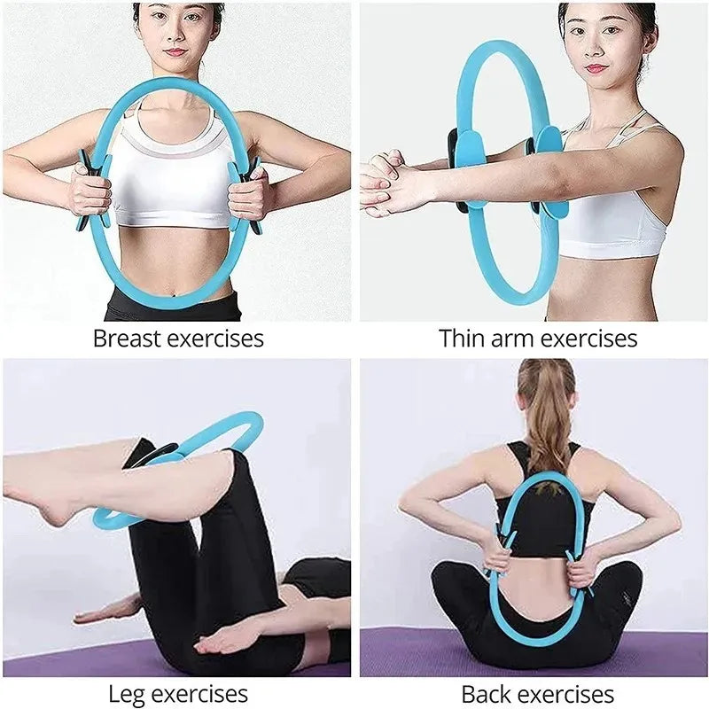 Enhance Your Yoga Practice with the Multifunctional Pilates Ring for Strengthening Pelvic Floor Muscles and Improving Flexibility